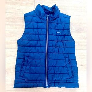 Mayoral boys puffer vest size 4 navy blue